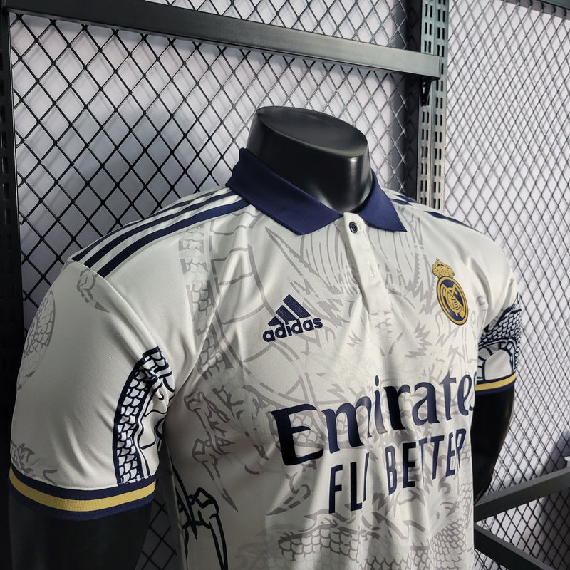 Camisa Real Madrid - 22/23 Dragão Branco