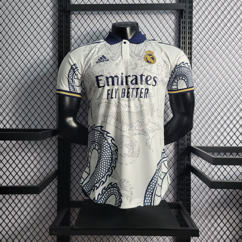 Camisa Real Madrid - 22/23 Dragão Branco