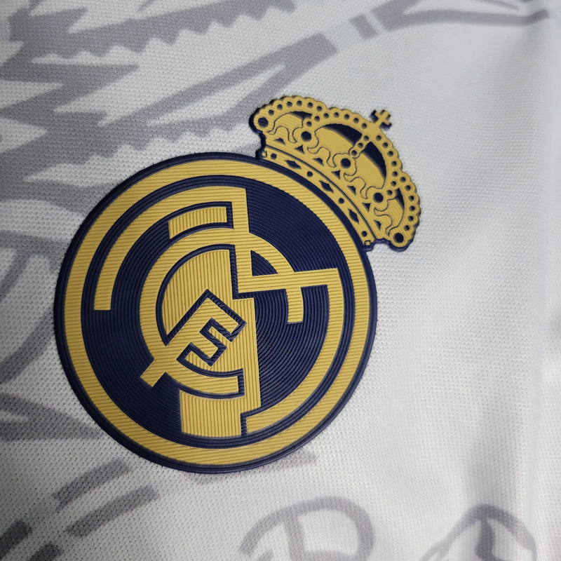 Camisa Real Madrid - 22/23 Dragão Branco