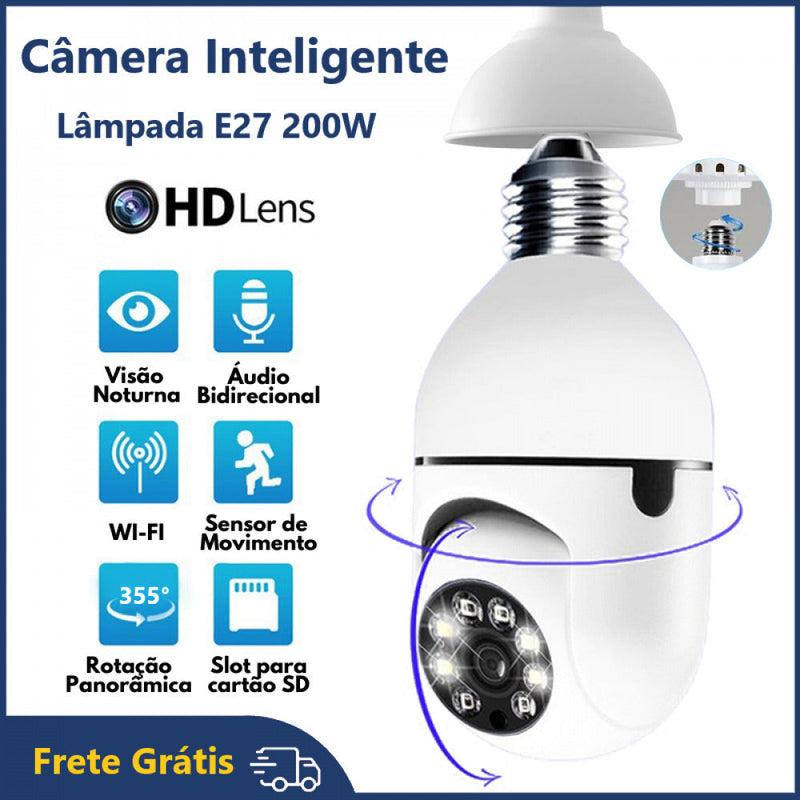 Câmera Smart Com Sensor de Movimento