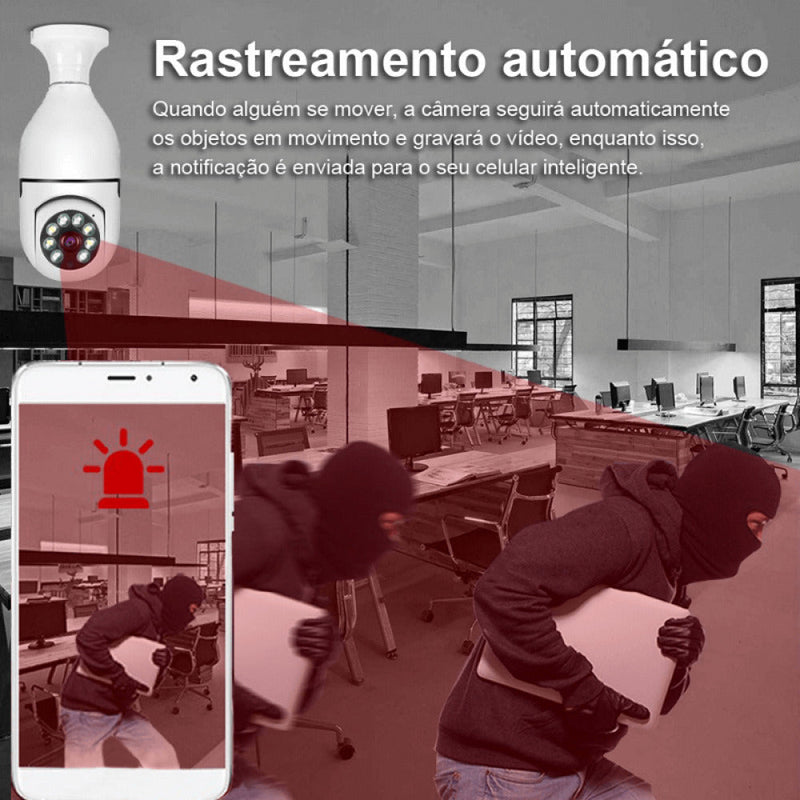 Câmera Smart Com Sensor de Movimento